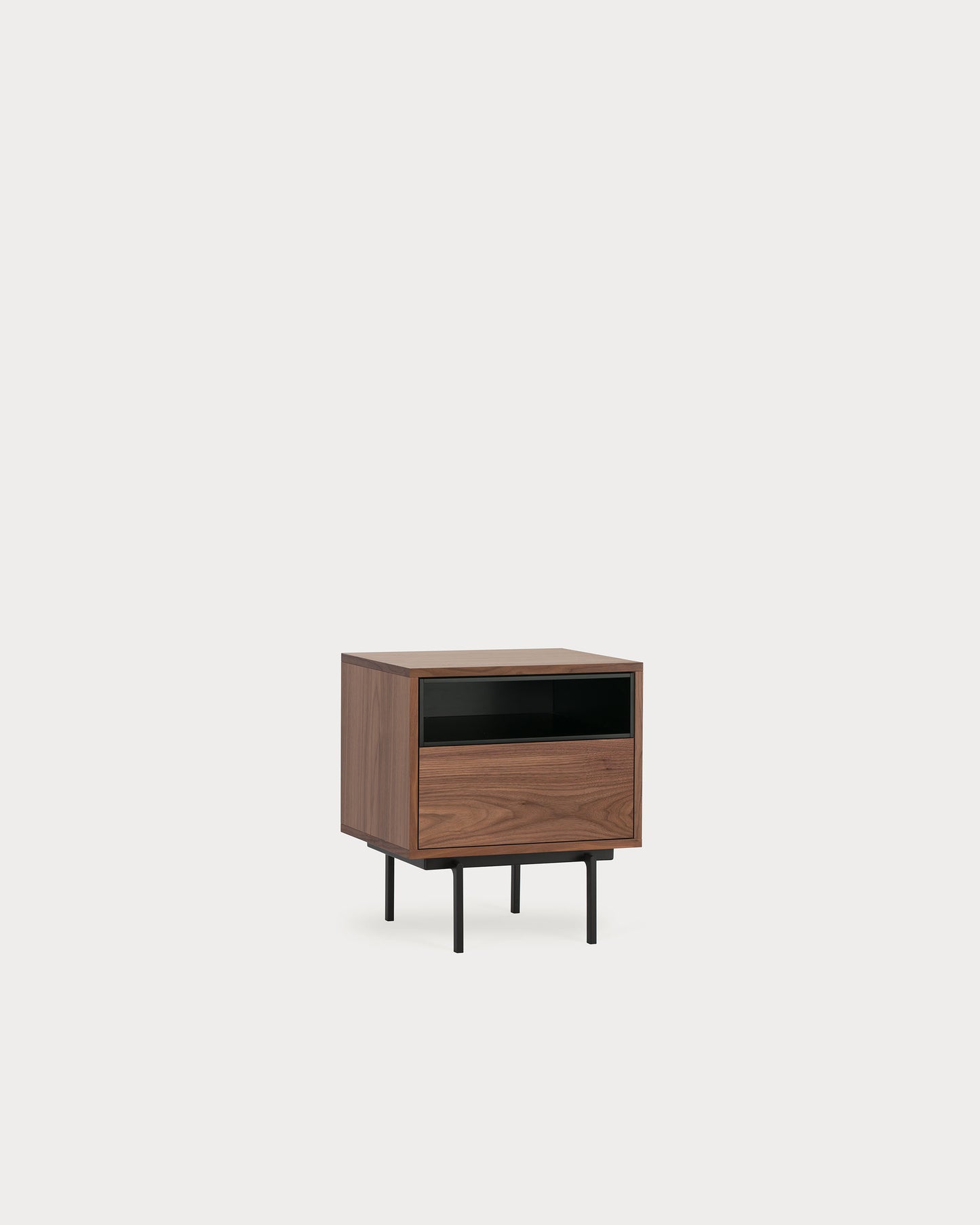 KAALM Bedside (1 Drawer) - Walnut