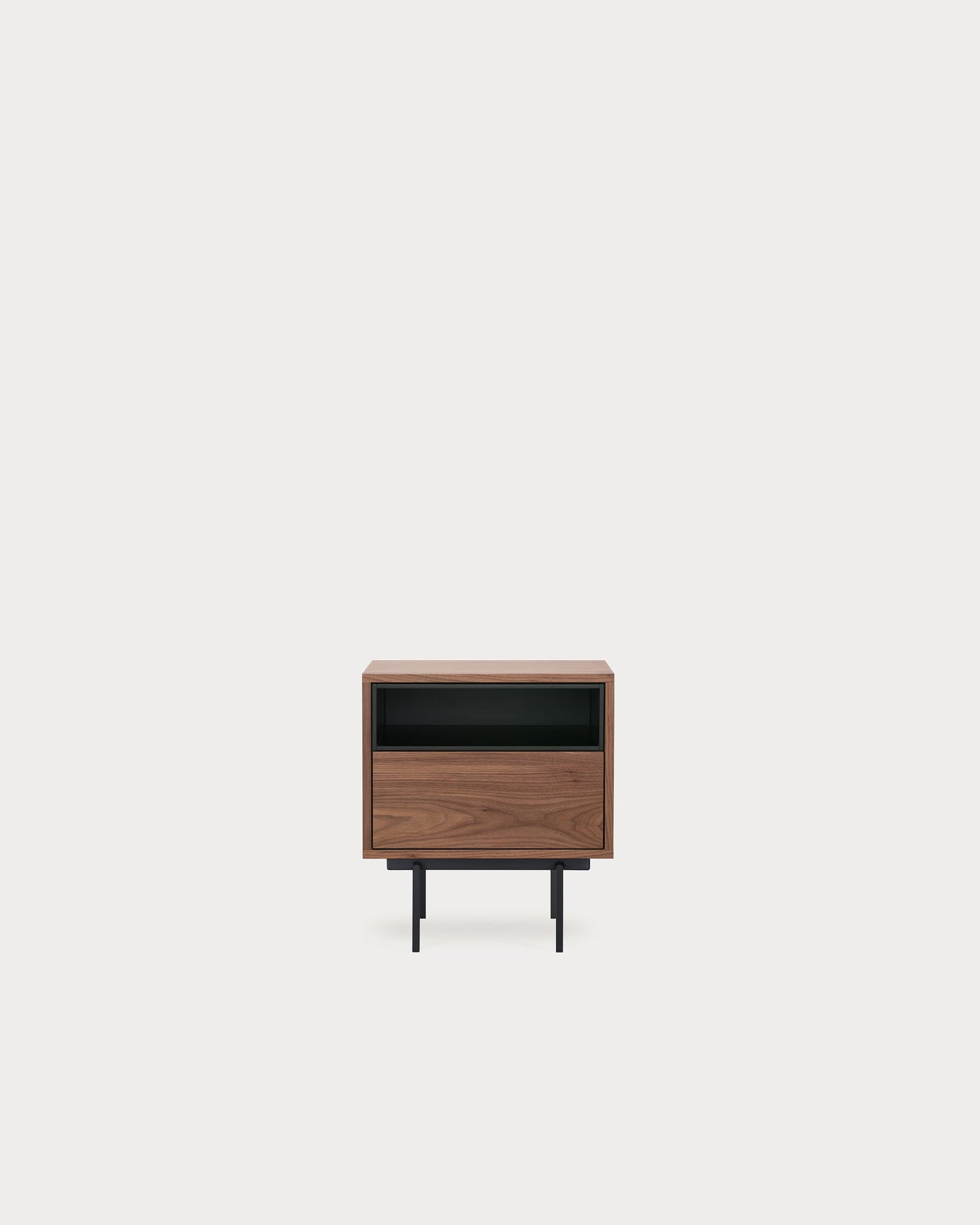 KAALM Bedside (1 Drawer) - Walnut