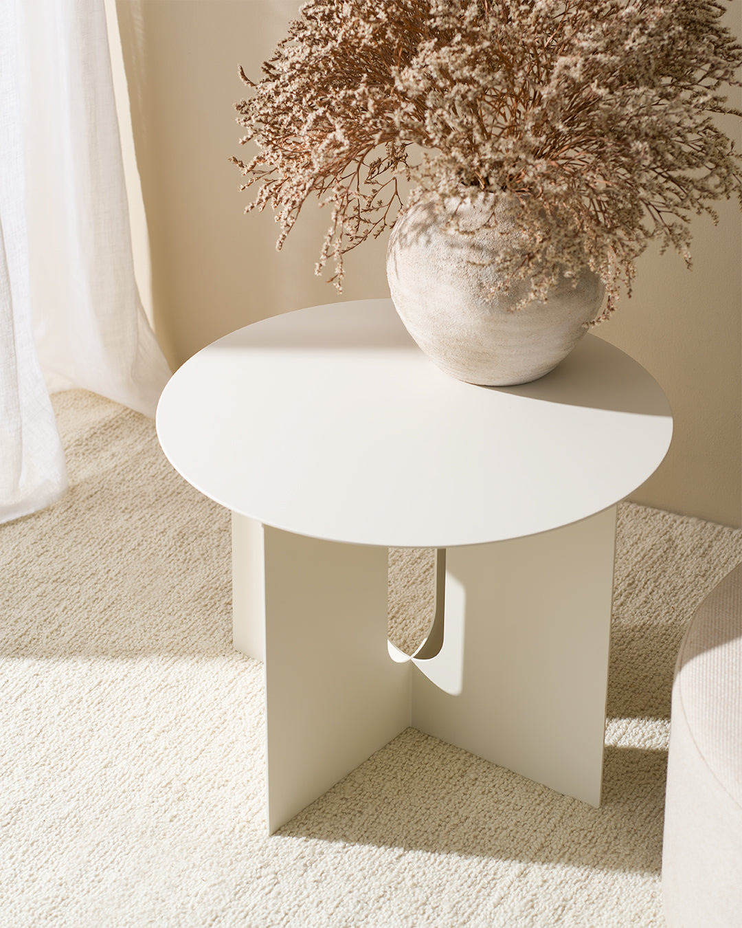 UUMO Table basse (48 cm) - Blanc