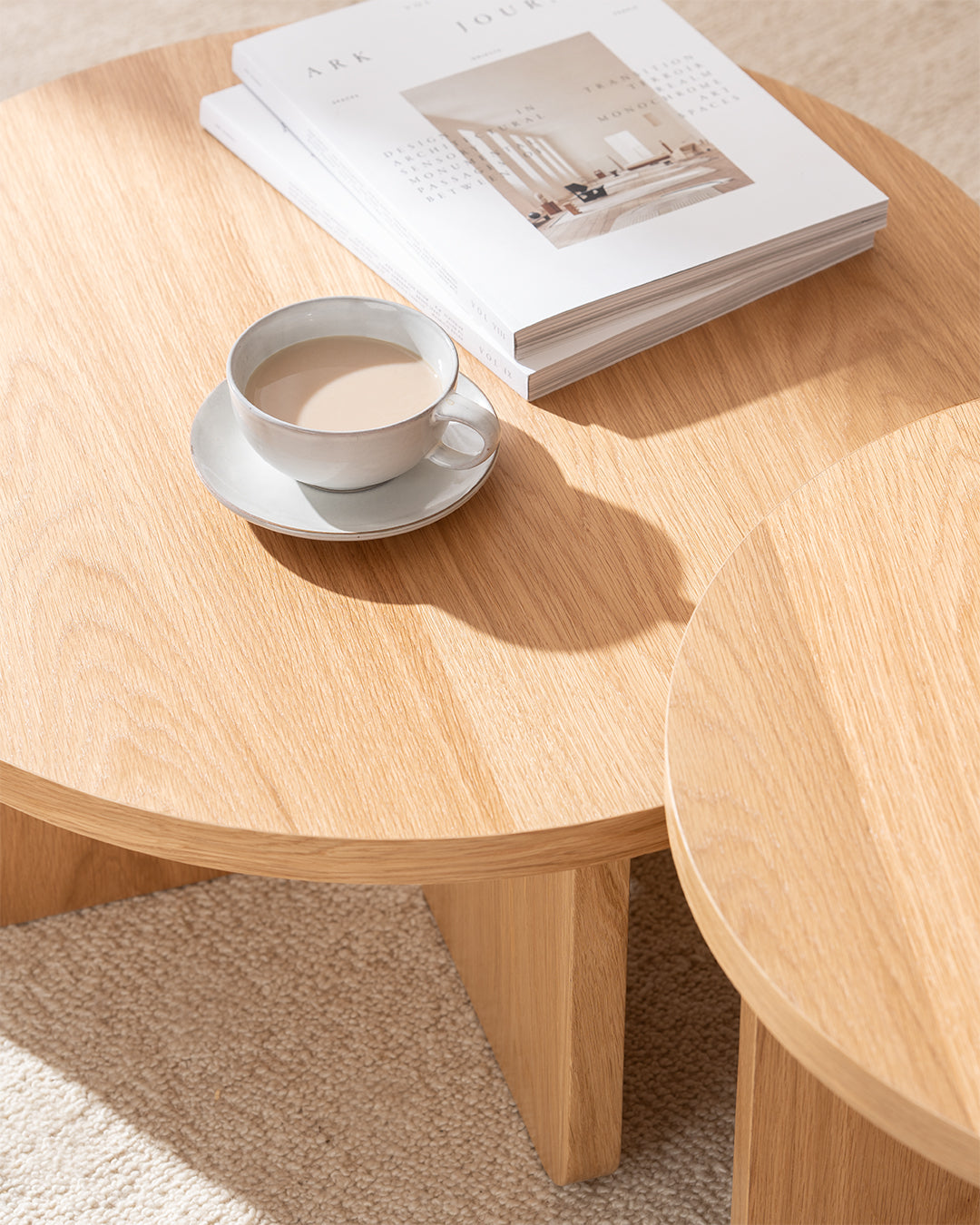 MEET Coffee Table Set - Oak