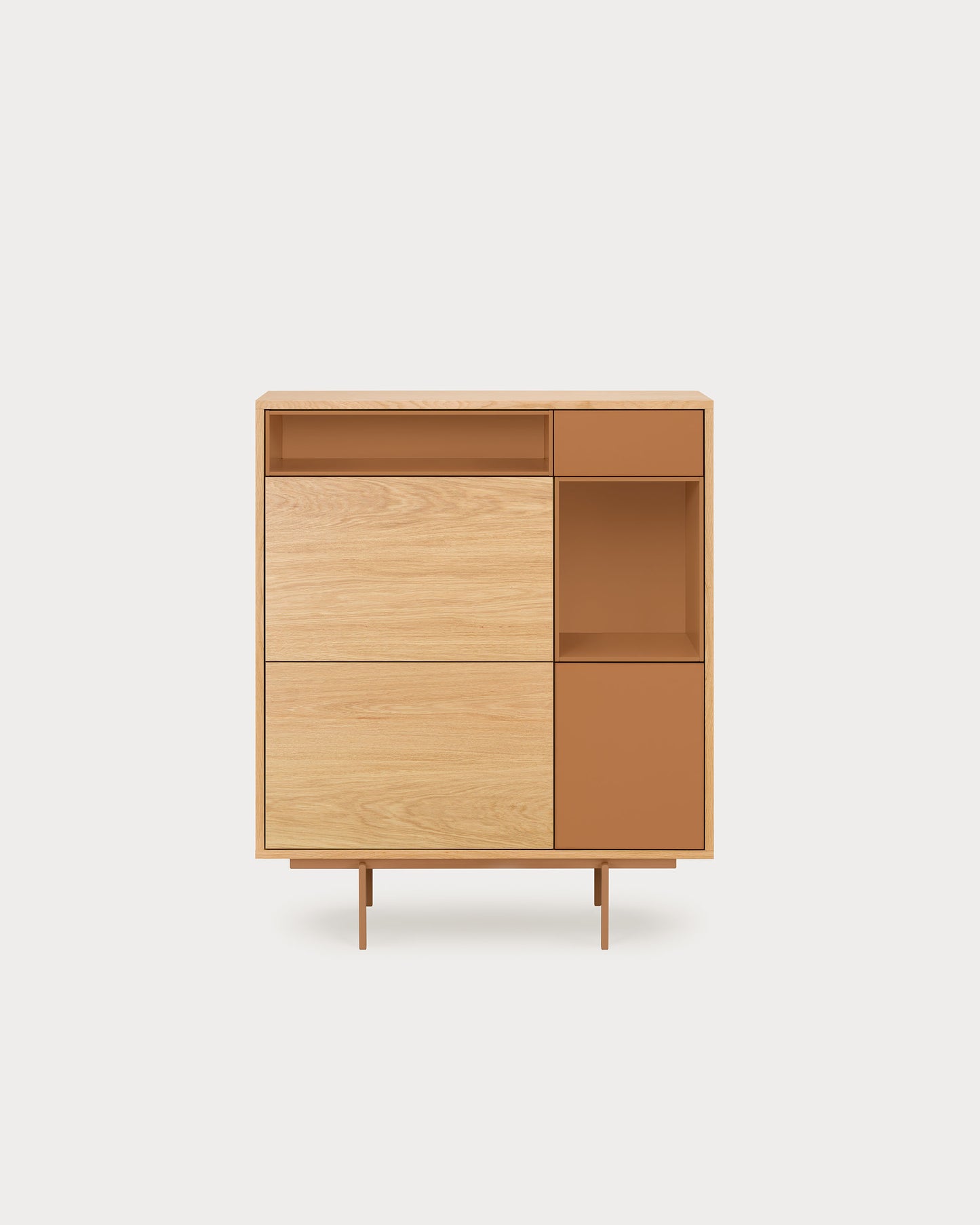 KAALM Highboard - Eiche