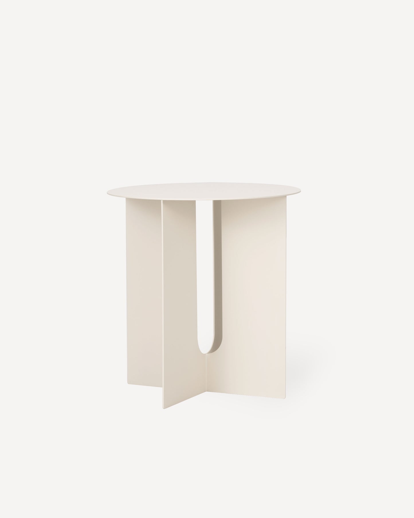 UUMO Table d'appoint (40 cm ) - Blanc